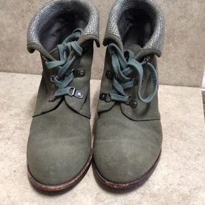 Splendid Grey Ankle Boots, Size 8.5